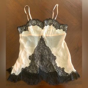 NWT Victoria’s Secret Nightie Black Lace Lingerie